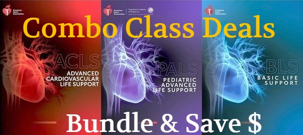 American Heart Association acls and pals combo class
